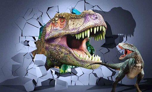 走进科幻影片里的3D打印恐龙